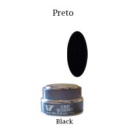 Esmalte gel preto - 15ml